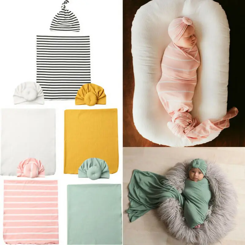 Emmababy кокон для новорожденных мальчиков однотонное одеяло пеленания набор из
