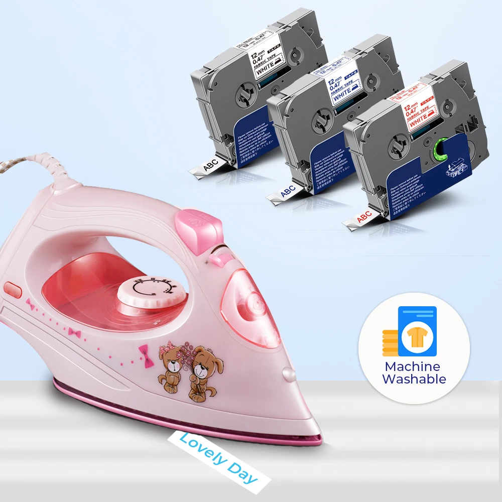 12mm Fabric Tape Replace Brother Fa3 Fa3r Fa231 Fa4 Fa241 Label Tape