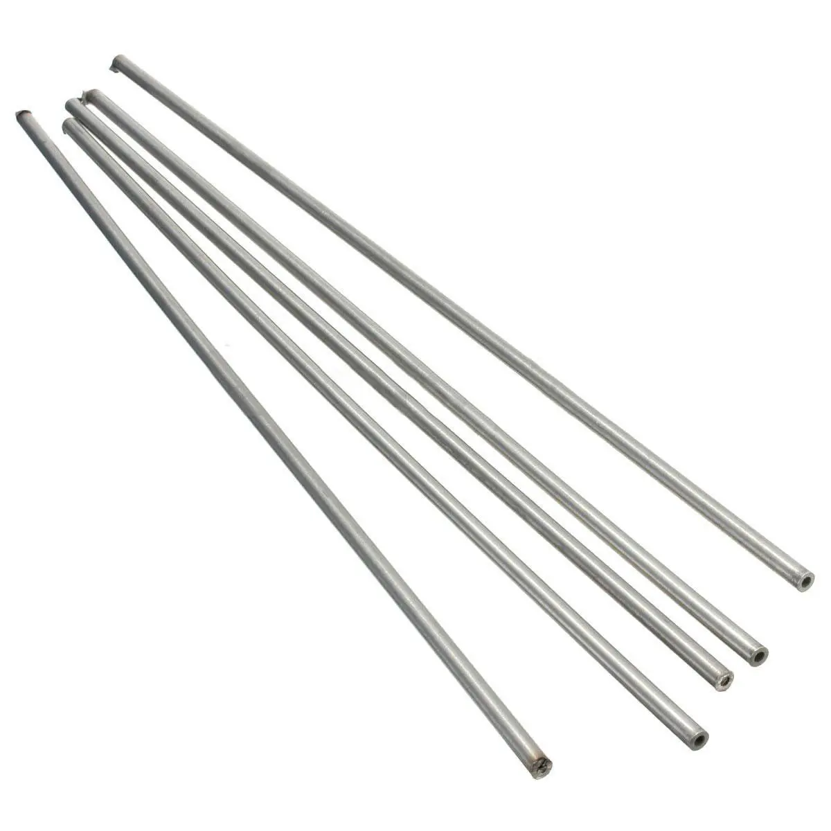 5pcs New Silver 304 Stainless Steel Capillary Tube 3mm OD 2mm ID 250mm Length