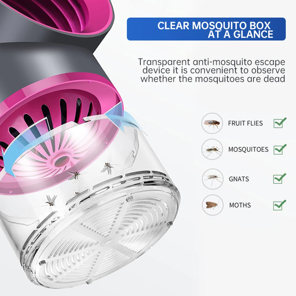 Led Mosquito Killer Lamp UV Night Light USB Insect Killer Bug Zapper Mosquito Trap Lantern Repellent Lamp For Dropshipping 16