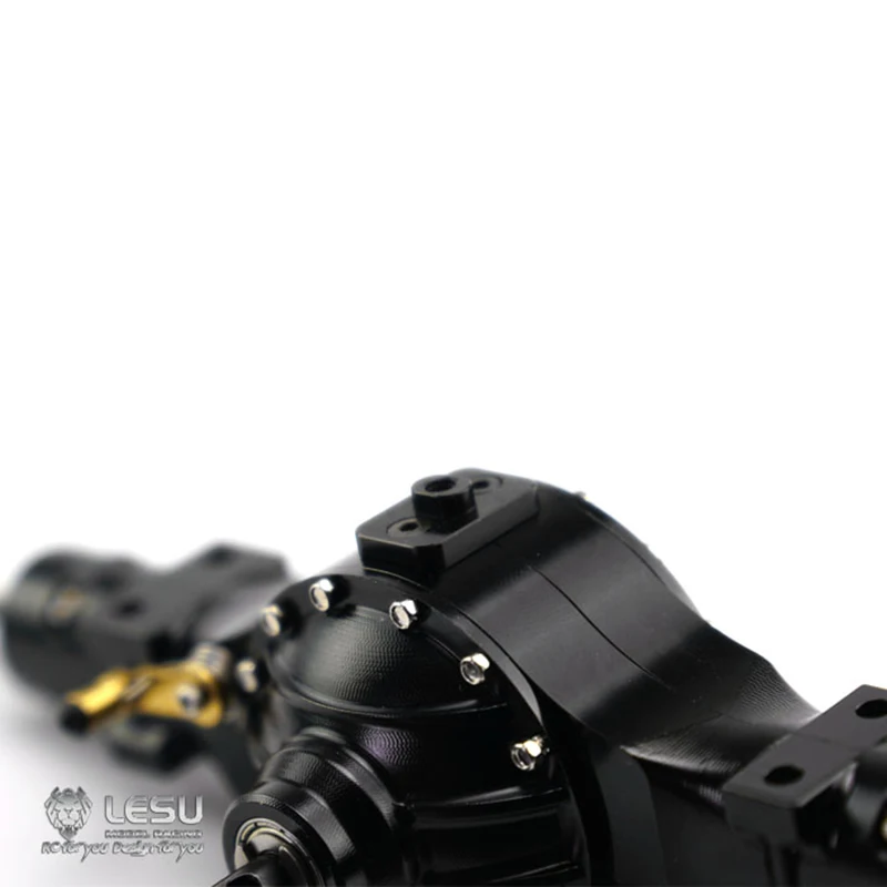 LESU металлический дифференциал задней оси замок для RC 1/14 тягач Tamiya