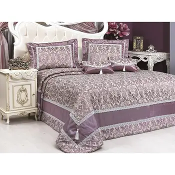 

Vinaldi Havana Jacquard Bed Cover Powder
