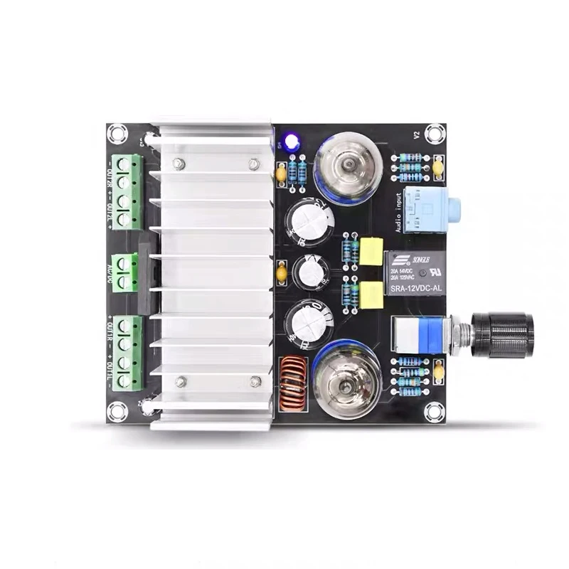 4*40 Вт TDA7388 HIFI вакуумный ламповый аудио предусилитель доска 4 канала стерео цифровой усилитель мощности класса D