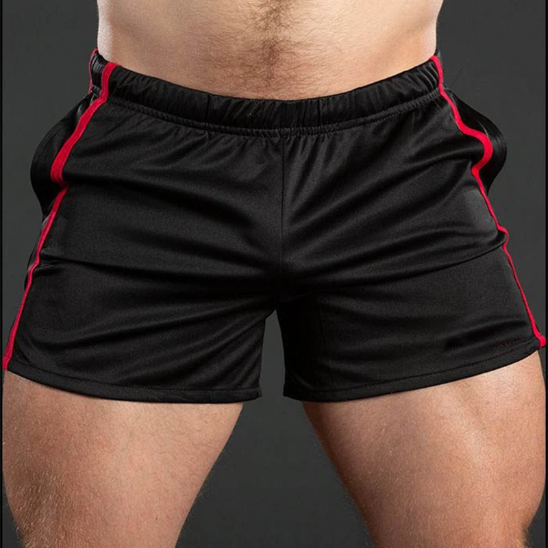 Deals Mens summer new fitness shorts Fashion compression Fast drying gyms Bodybuilding Joggers shorts Beach shorts Men Sweatpants