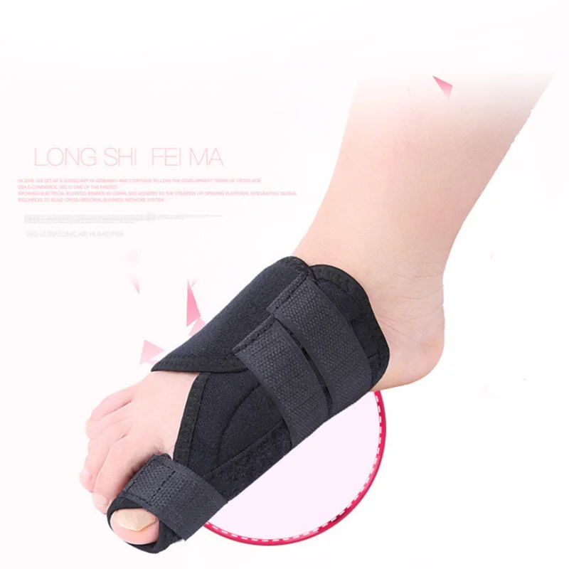 2pcs Soft Bunion Corrector Toe Separator Splint Correction System Device Hallux Valgus Foot Care Pedicure Orthotics