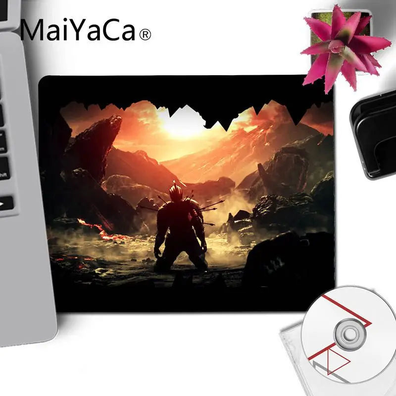 MaiYaCa Подарочный коврик для мальчика, офисные мыши Dark Souls, геймерский мягкий коврик для мыши, геймерские скоростные мыши, розничная, маленький резиновый коврик для мыши - Цвет: No LockEdge 25x29cm