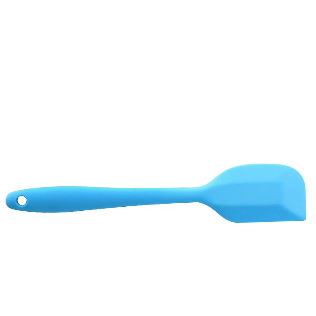 Multiple Color Silicone Baking Spatula Heat-Resistant Non-stick Cooking Kitchen Utensils Non-deformable Soft Baking Spatula