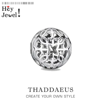 

Arabesque Beads,925 Sterling Silver Beads Fits Bracelet Thomas Necklace European DIY Bijoux Jewelry Accessories Gift For Women
