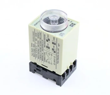 

ST3PA series time relay / timer ST3P A-A/B/C/D/E/F/G 220V Power on time delay With Base Socket