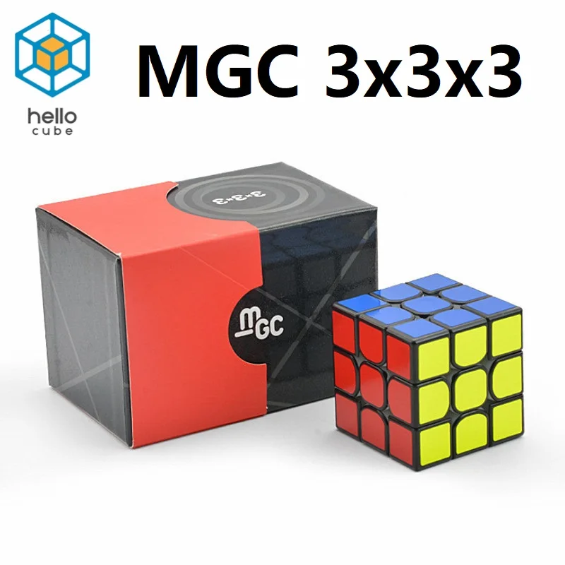 

YJ MGC Vl 3x3x3 Magnetic Magic cube V1 MGC V2 3x3 magenitic Speed puzzle for Brain Training Toys for Children YJ MGC Cubo Magico