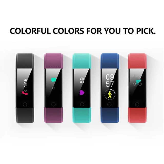 For Fitbit LCD Smartband Watch Fitness Tracke Heart