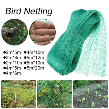 

Anti Bird Netting Plastic Pond Fruit Tree Vegetables Net Protection Crops Flower Garden Mesh Net Pest Control Hot