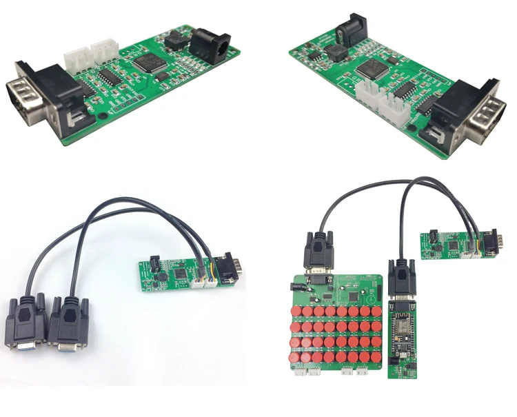 Мульти RS232 DB9 COM 2 порта Serial IO для KC868 умный дом контроллер автоматизации использования Goole Alexa клавиатура