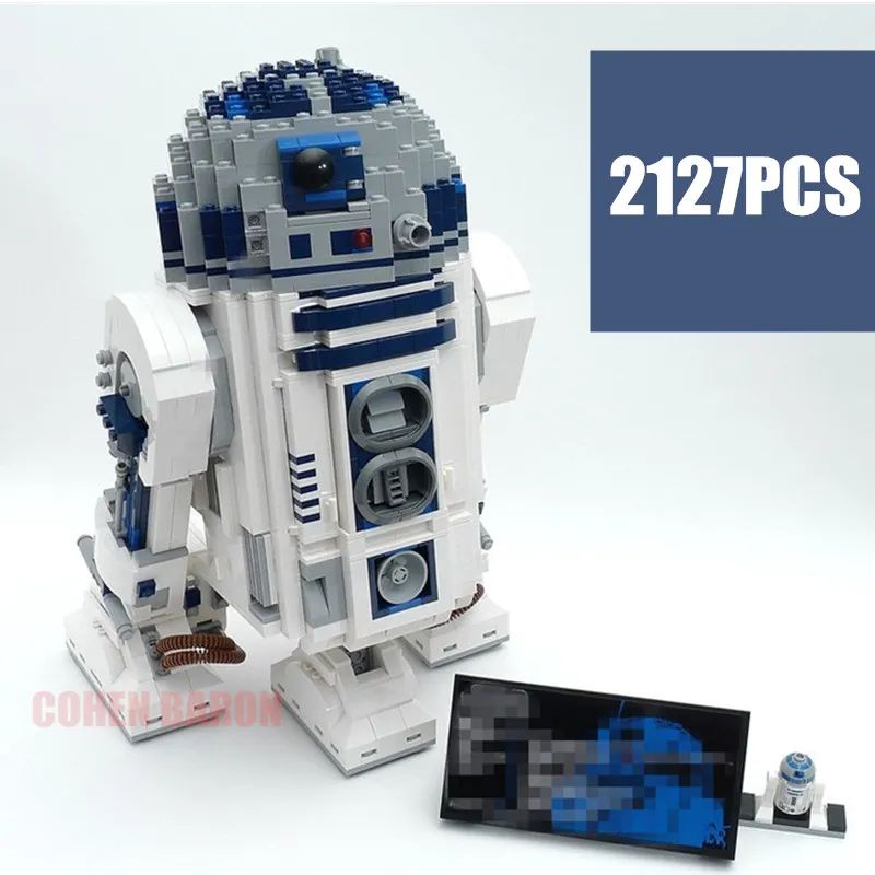 

New Bb8 R2d2 Technic Robot Fit Legoings Star Wars 10225 Figures Model Kits Building Block Bricks Boy Birthday Gift Toy Kid
