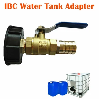 

1 Pcs IBC Tank Adapter S60X6 To Garden Tap With 1" Hose Fitting Fuel Water Durable And Practical To Use