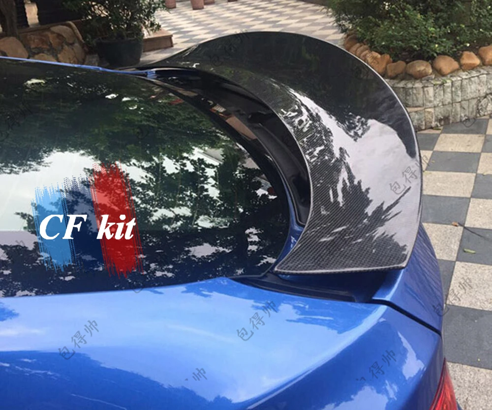 Спойлеры OEM Стиль углеродного волокна задний багажник загрузки губы для BMW 3GT F34 задние крылья автомобиля стиль