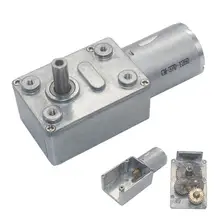 3W 0.3A Реверсивный высокий крутящий момент турбо червячный двигатель постоянного тока 1-200 об/мин Замена