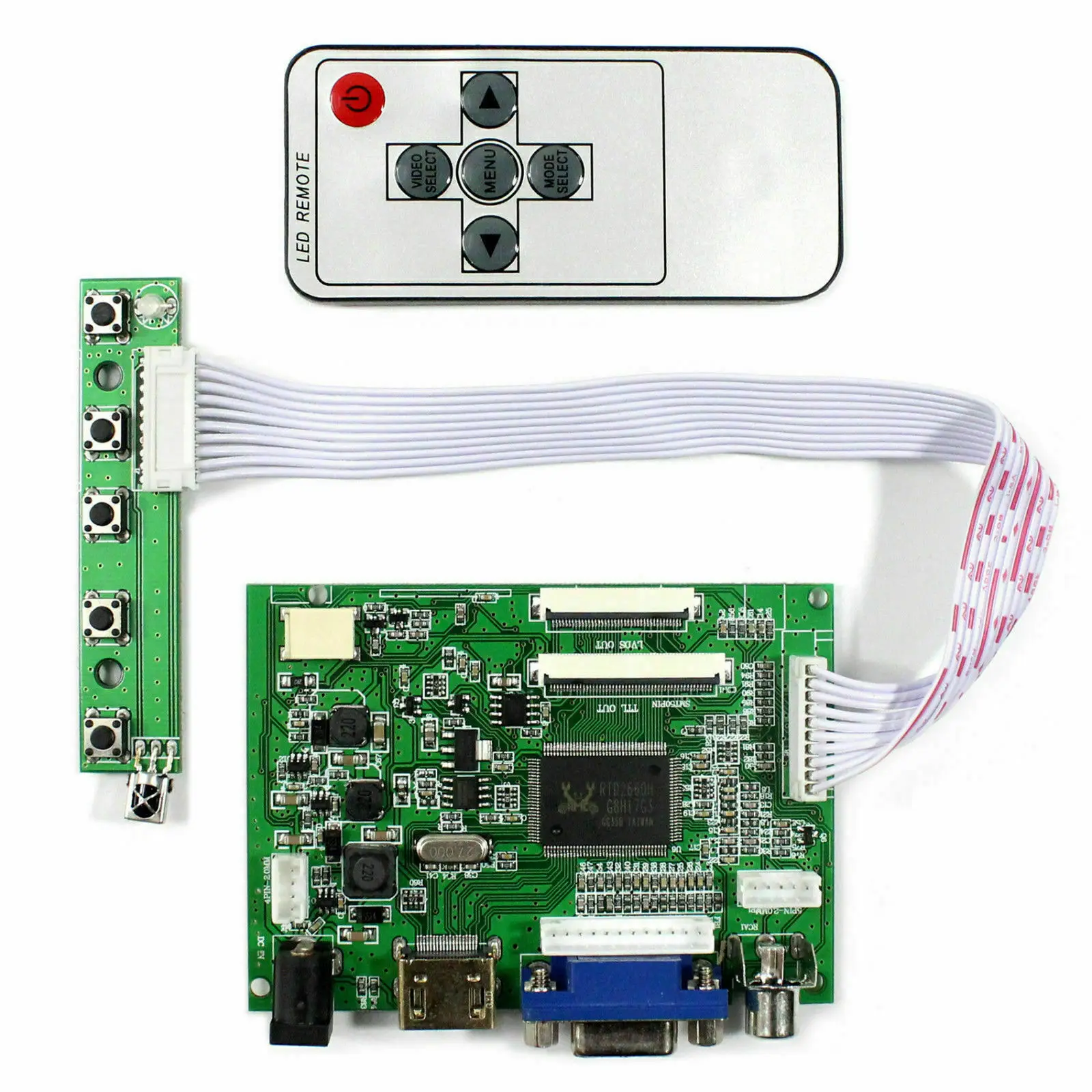  Latumab HDMI/VGA/AV Control Driver Board + 8