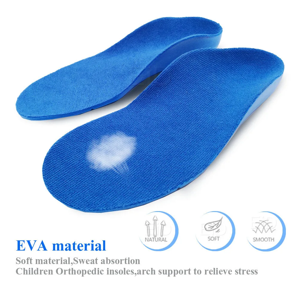 Детские ортопедические стельки для детской обуви с плоской подошвой, поддержка свода стопы, ортопедические подушки, коррекция, уход за здоровьем ног, ортопедические стельки