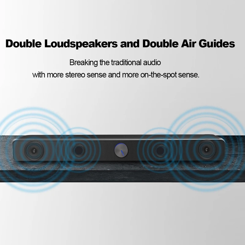 Usb динамик для ПК сабвуфер динамик музыкальный плеер бас панель объемного звука звуковая коробка 3,5 динамик s для компьютера ноутбука смарт
