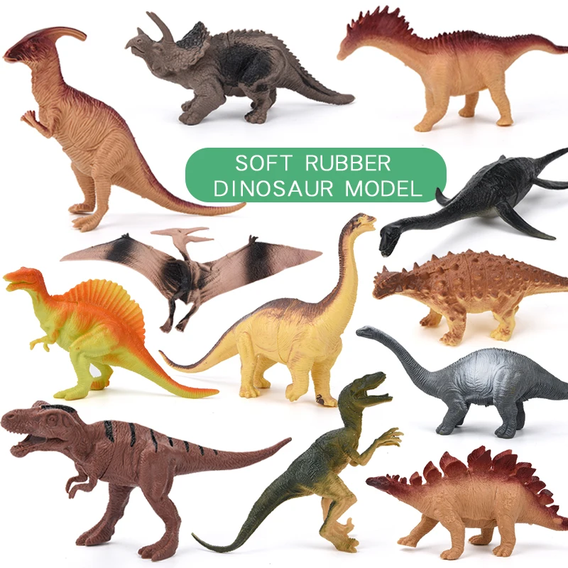 soft rubber dinosaur toy