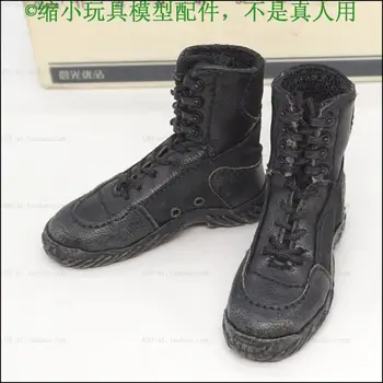 

1/6 Black Outdoor Short Boots Shoes Models for 12''Figures Bodies Accessories