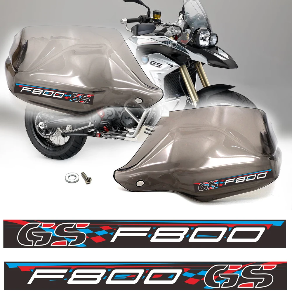 

Motorcycle For BMW F800GS F 800 GS handguard Nipper Handlebar Hand Shield Protector Decal Sticker F800 Adventure ADV 2013 - 2018