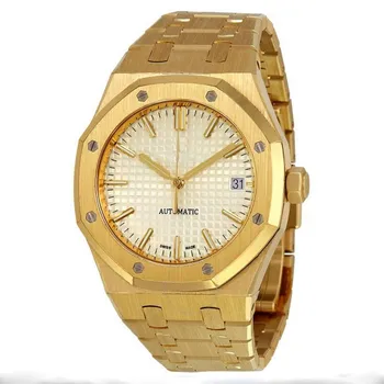 

luxury watch men A&P 41mm back open Automatic machinery sweeping AAA stainless steel no battery watches 9