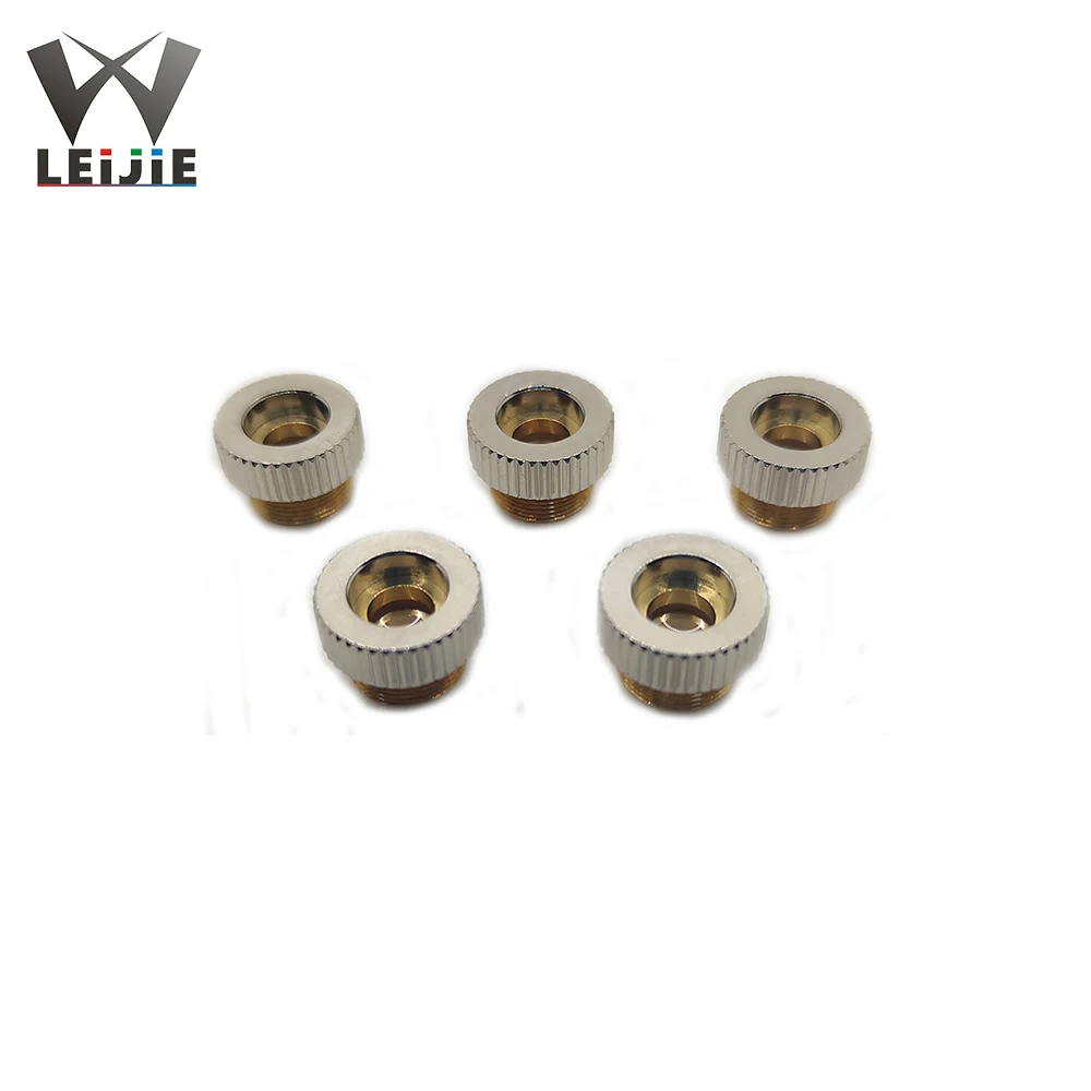 5pcs-100pcs/Lots Metal Dot 200-1100nm P0.5 M9 Conversion Lens Module Caps Laser Focusing for 12mm | Лампы и освещение