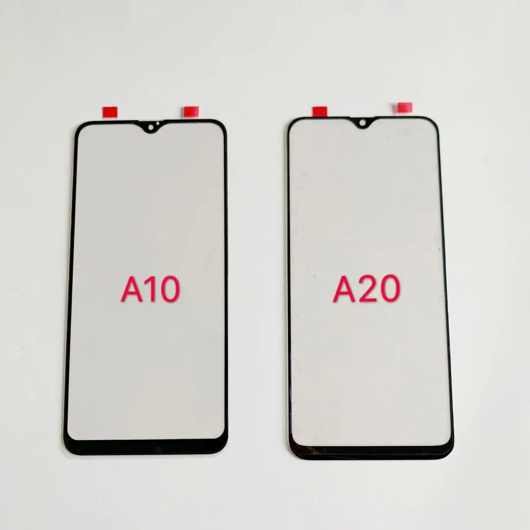 Galaxy ya20 A 20 сенсорный экран для samsung Galaxy A20 Передняя стеклянная крышка ЖК-экран внешняя панель Объектив телефон запчасти