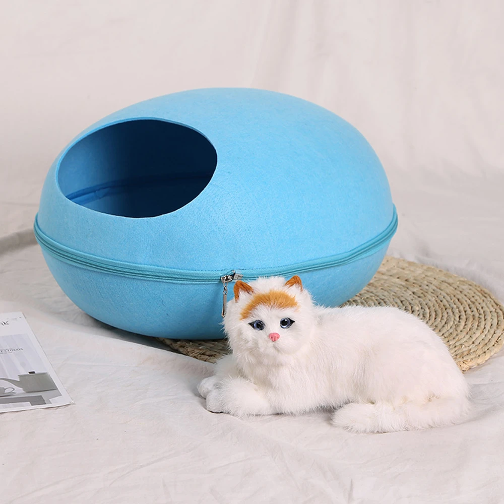 Niche Pour Chat Mignon Lit De Chambre Ronde Pour Animal De Compagnie Trou De Chaton Banc De Maison Pour Chien Chiot Chat Maison Nid D Animaux Fournitures Pour Chat Niche Aliexpress