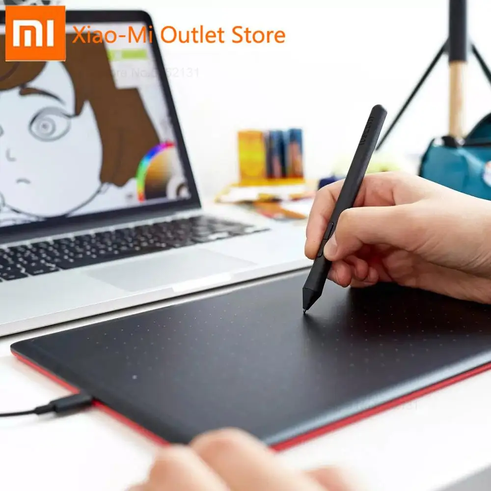 

Xiaomi Youpin CTL-672 Digital Tablet Graphic Writing Drawing Board 2048 Pressure Cartoon Illustration Design Wire Painting Pad