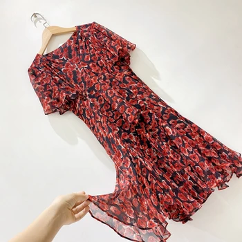 

New silk Light luxury design is great but it can t be photographed Mulberry silk georgette dress