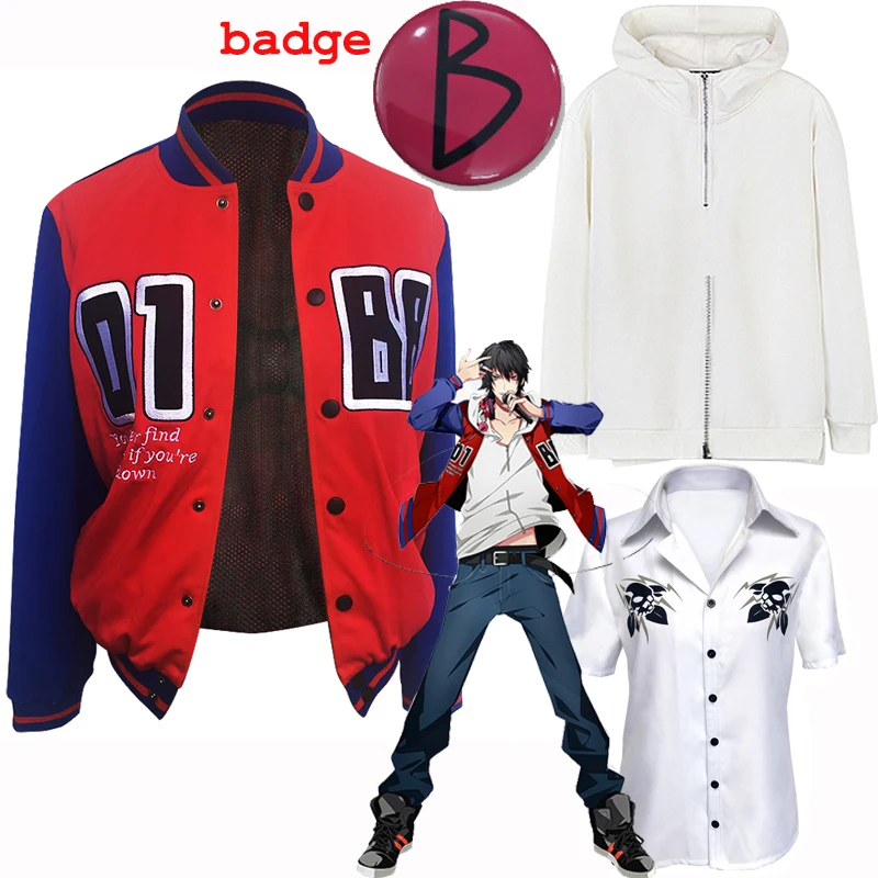 Костюм для косплея женщин мужчин взрослых и детей с надписью MIC Division Rap DRB Samatoki