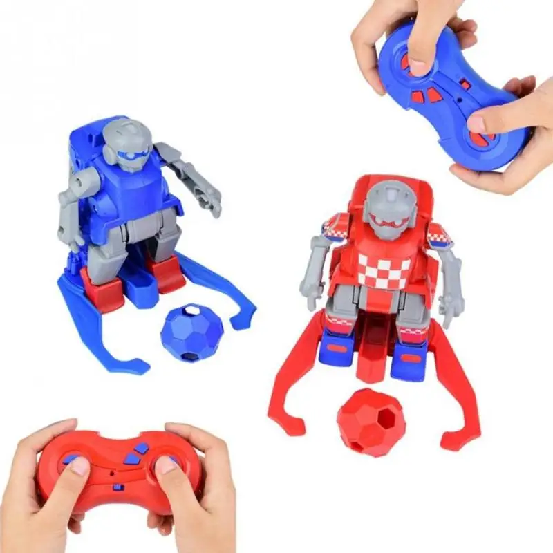 

2.4GHz RC Football Robot Toy Wireless Remote Control Two Soccer Robots Game Toys Interactive Educational Electric Toy