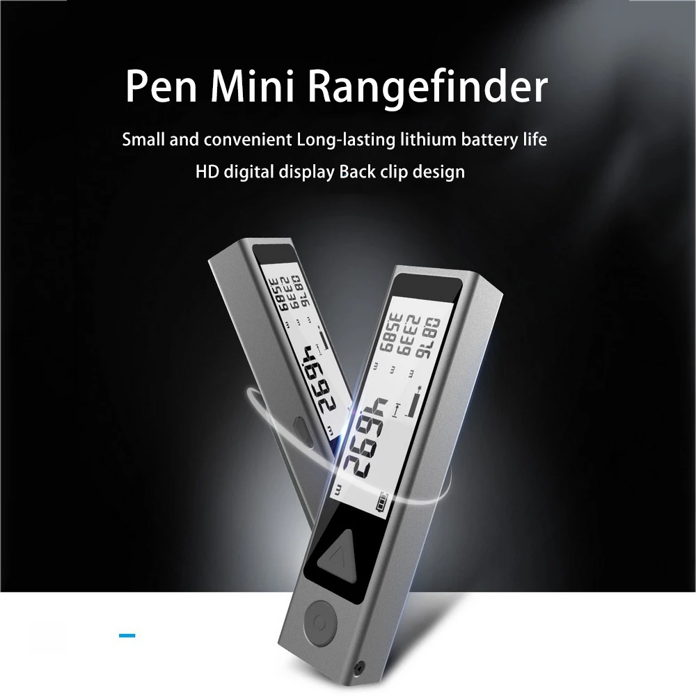 Mini Laser Rangefinder Handheld High-precision Infrared Electronic Measuring Room Artifact Mini Electronic Ruler Mini Laser Rangefinder Handheld High-precision Infrared Electronic Measuring Room Artifact Mini Electronic Ruler