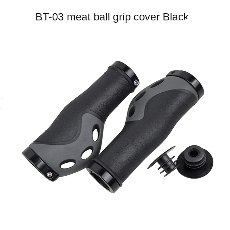 1 Pair Mountain Road Bicycle Handlebar Grips Ergonomic Rubber Bike Handle Grips Cycling Riding Bicycle Handlebars