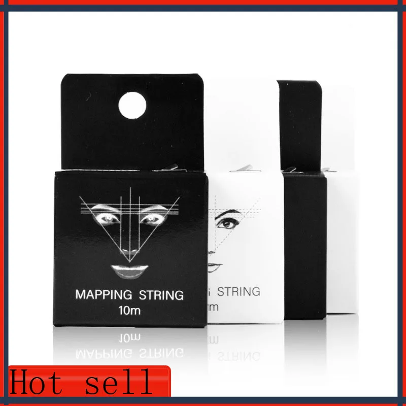 Making LOGO with Microblading MAPPING STRING Pre-Inked Eyebrow Marker thread Tattoo Brows On Point 10m MPRO | Красота и здоровье