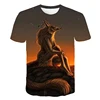 Male Fashion T-shirt Male 2022 Newest 6XL Wolf 3D Print Animal Cool Funny T-Shirt Men Short Sleeve Summer Tops T Shirt Tshirt ► Photo 3/6