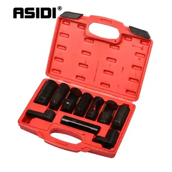 

10pcs Oxygen Sensor Socket Set Sensor Oil Pressure Sending Unit Socket Set