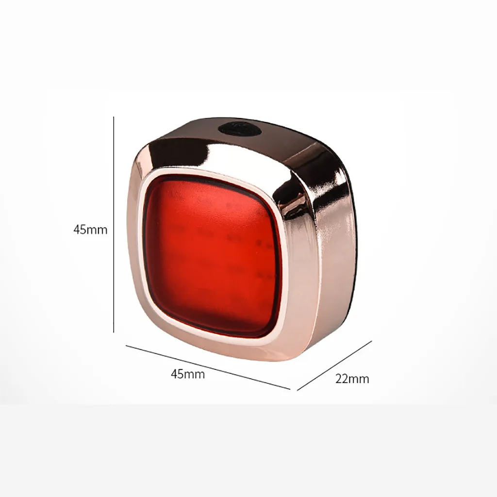 Flash Deal New Bike Bicycle light Rechargeable LED Taillight USB Rear Tail Safety Warning Cycling light Portable Flash Light Super Bright 21