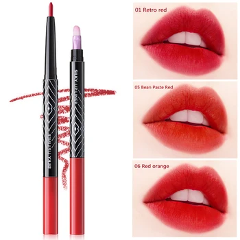 

Waterproof Matte Lipstick Color Sexy Beauty Fried Lipstick Matte Lasting Moisturizing Lip Liner Cosmetics Maquillaje TSLM1