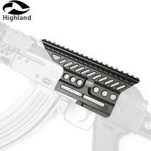 Охотничья тактическая стальная двухслойная двойная петля QD AK боковая рейка крепление 7,62x39 AK 47 адаптер для ремня для 4 или 6 позиций