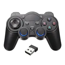 Akıllı telefon kablosuz kolu Gamepad Android telefon/PC bilgisayar/PS3/TV kutusu Joystick 2.4G Joypad oyun uzaktan ped