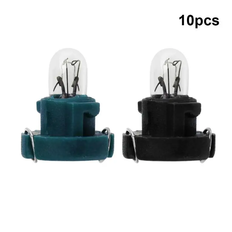 10pcs T3 LED 12V Car Auto Interior Instrument Light Bulbs Dashboard Lamps 
