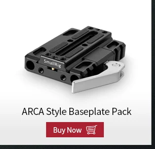 БЫСТРОРАЗЪЕМНАЯ пластина SmallRig для Arca-Swiss и Manfrotto RC2 style Крепление для штатива аксессуары для видеосъемки-2364