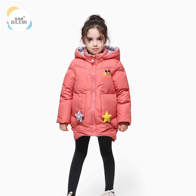 

Bilemi red waterproof long warm clearance kids winter coat