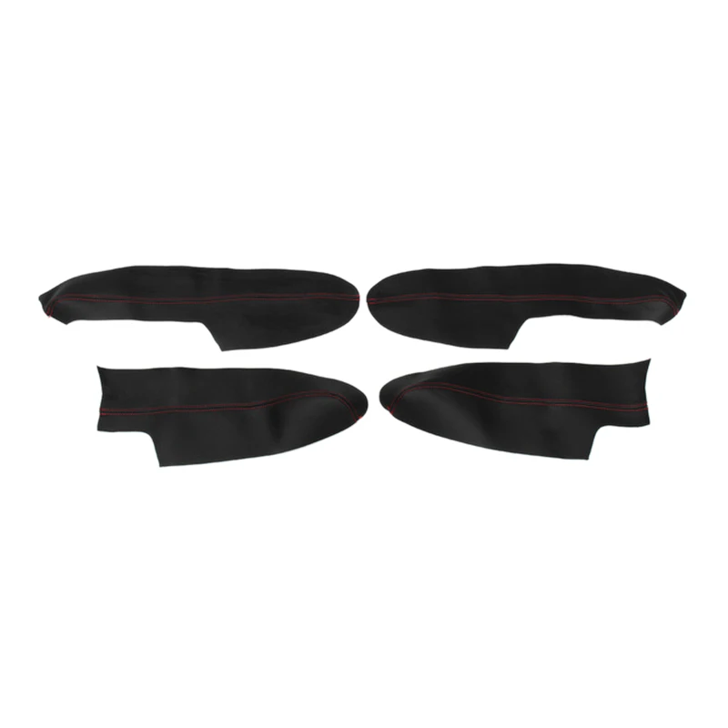 Door Armrest Protection Cover Surface Side Panel for Nissan Qashqai J11 2016 2017 2018 Black+Red | Автомобили и мотоциклы