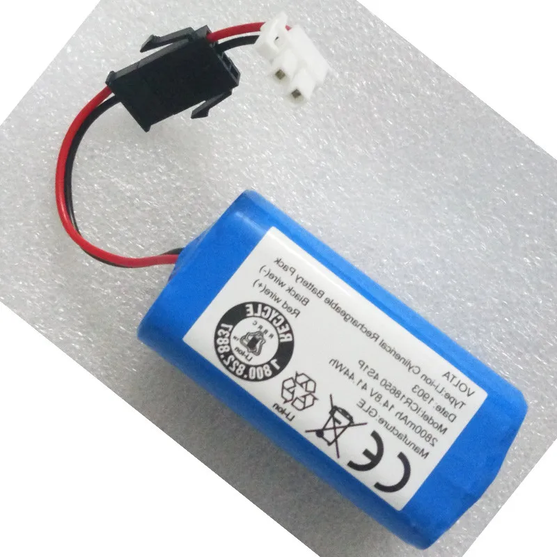 

2800mAh 14.8V 2.8Ah Li-ion Battery for Ecovacs Clean Robot CEN540 CEN550 CEN546 CR130 CEN663 V780 HOT SELL