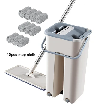 

Spray Magic Automatic Avoid Hand Washing Ultrafine Fiber Cleaning Cloth Home Kitchen Wooden Floor Lazy Fellow Mop